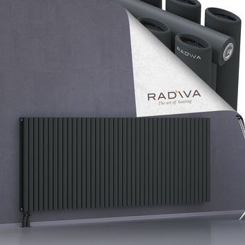 Tano Aluminium Radiator 900x2428 Dark Anthracite - Thumbnail