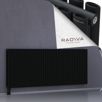 Tano Aluminium Radiator 900x2486 Black - Thumbnail