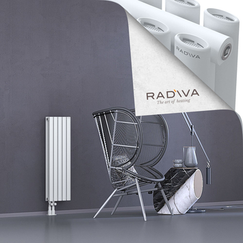 Tano Aluminium Radiator 900x282 White - Thumbnail