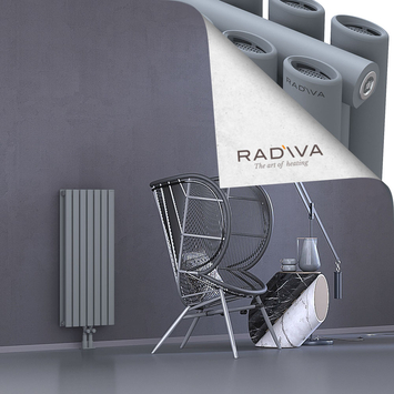 Tano Aluminium Radiator 900x398 Grey - Thumbnail