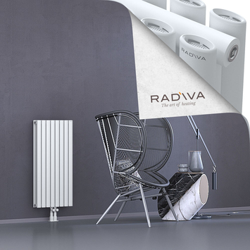 Tano Aluminium Radiator 900x456 White - Thumbnail