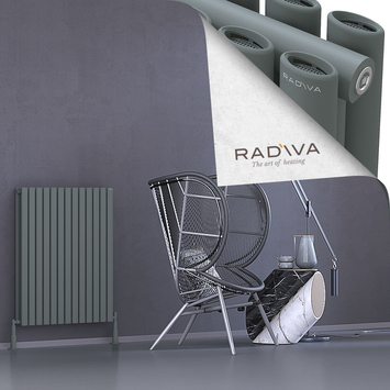 Tano Aluminium Radiator 900x746 Anthracite - Thumbnail