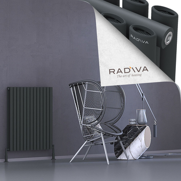 Tano Aluminium Radiator 900x746 Dark Anthracite - Thumbnail