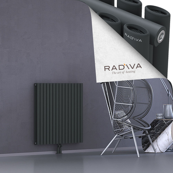 Tano Aluminium Radiator 900x862 Dark Anthracite - Thumbnail