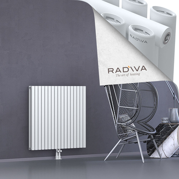 Tano Aluminium Radiator 900x978 White - Thumbnail