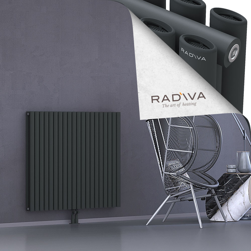 Tano Radiateur En Aluminium 1000x1152 Anthracite Foncé