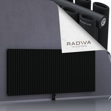 Tano Radiateur En Aluminium 1000x2486 Noir - Thumbnail