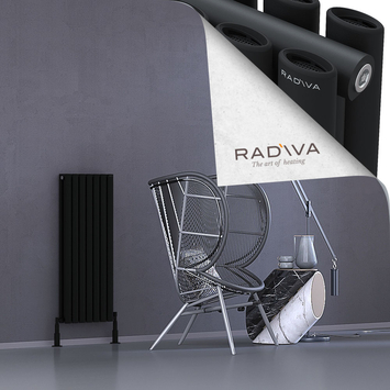 Tano Radiateur En Aluminium 1000x398 Noir - Thumbnail