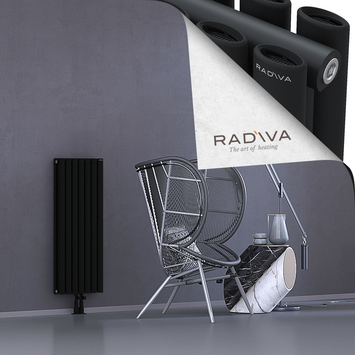 Tano Radiateur En Aluminium 1000x398 Noir - Thumbnail