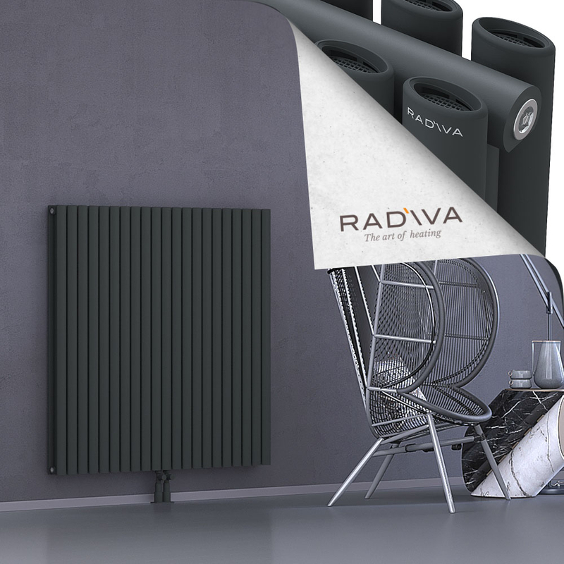 Tano Radiateur En Aluminium 1200x1210 Anthracite Foncé