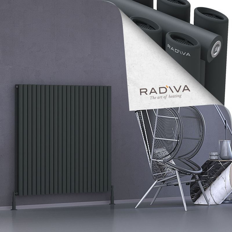 Tano Radiateur En Aluminium 1200x1268 Anthracite Foncé