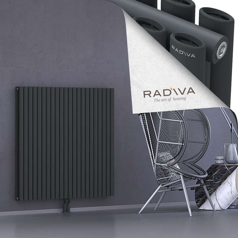 Tano Radiateur En Aluminium 1200x1268 Anthracite Foncé