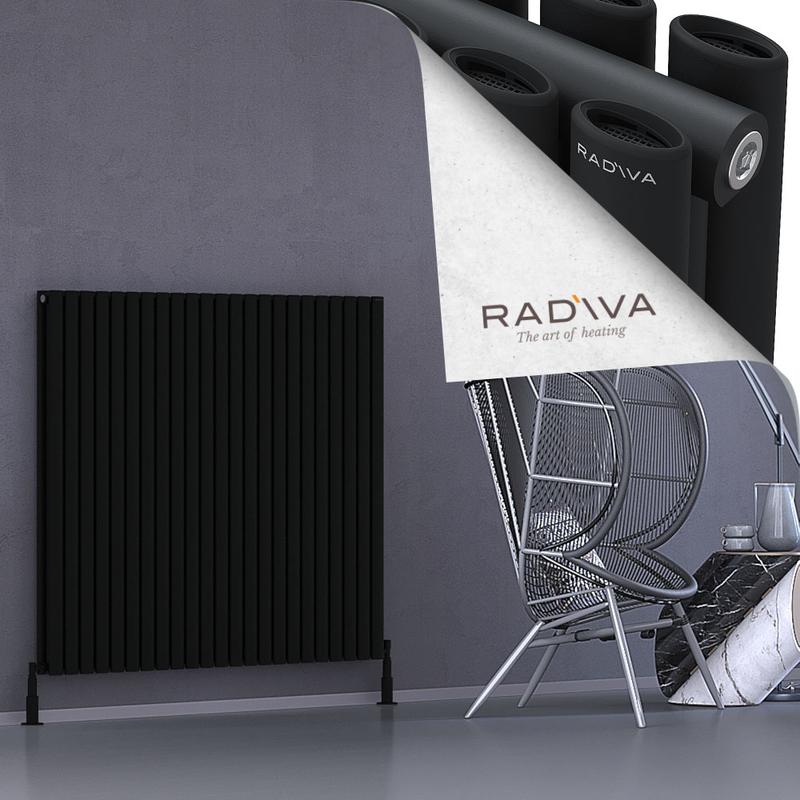 Tano Radiateur En Aluminium 1200x1326 Noir