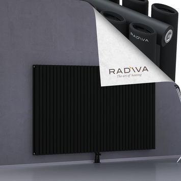 Tano Radiateur En Aluminium 1200x2138 Noir - Thumbnail