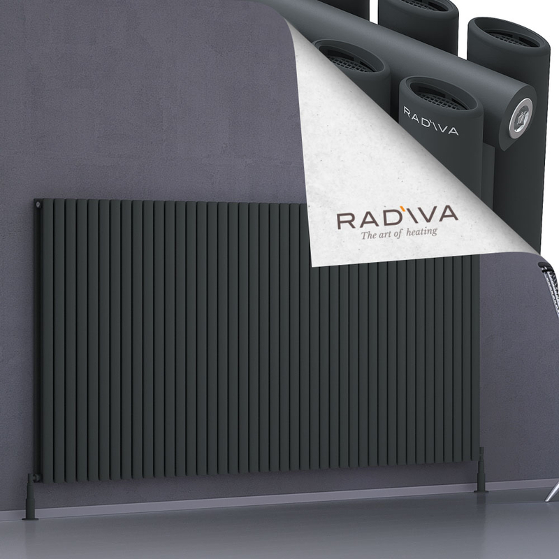 Tano Radiateur En Aluminium 1200x2486 Anthracite Foncé