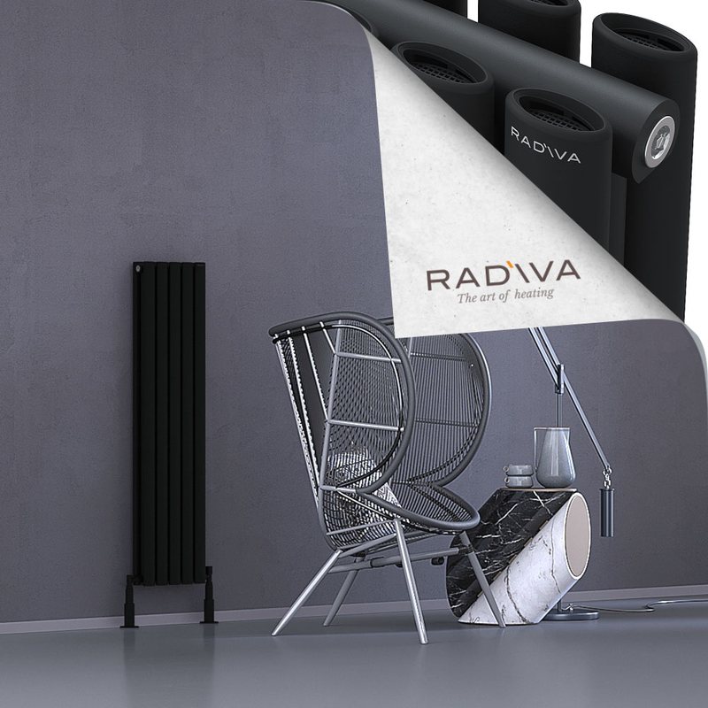 Tano Radiateur En Aluminium 1200x282 Noir