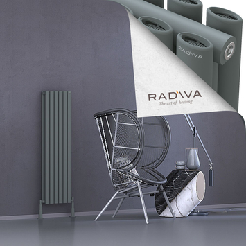 Tano Radiateur En Aluminium 1200x340 Anthracite - Thumbnail