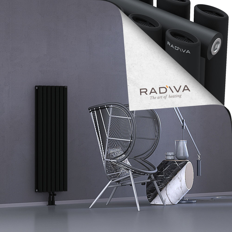 Tano Radiateur En Aluminium 1200x398 Noir