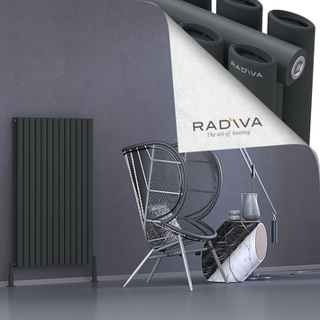 Tano Radiateur En Aluminium 1200x746 Anthracite Foncé - Thumbnail