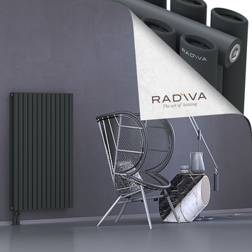 Tano Radiateur En Aluminium 1200x746 Anthracite Foncé - Thumbnail