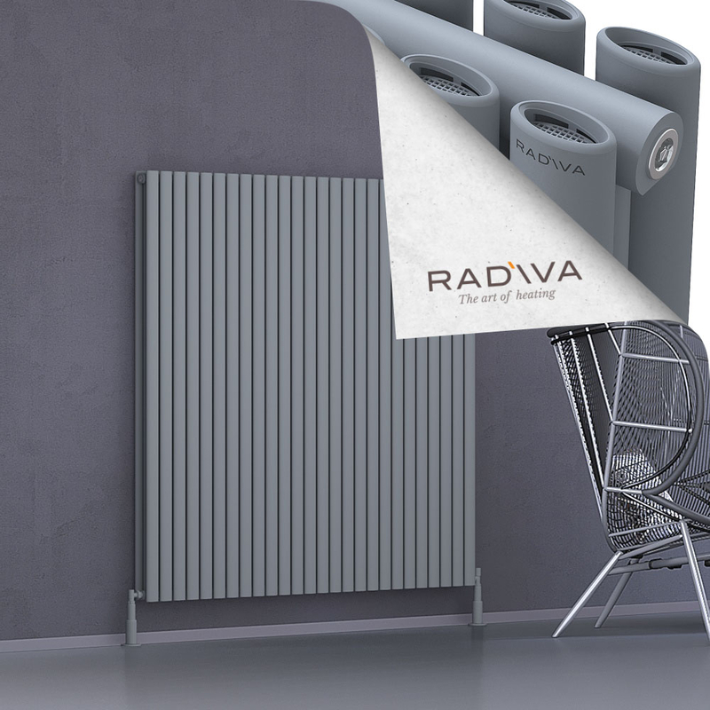 Tano Radiateur En Aluminium 1500x1500 Gris