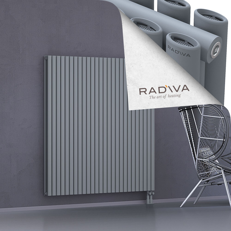 Tano Radiateur En Aluminium 1500x1500 Gris