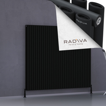 Tano Radiateur En Aluminium 1500x1964 Noir - Thumbnail