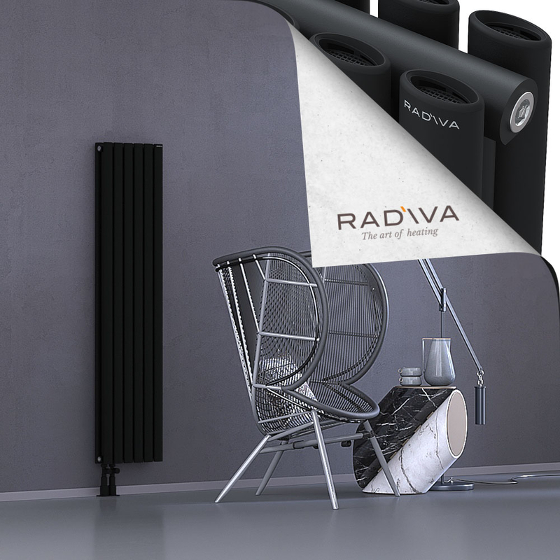 Tano Radiateur En Aluminium 1500x340 Noir