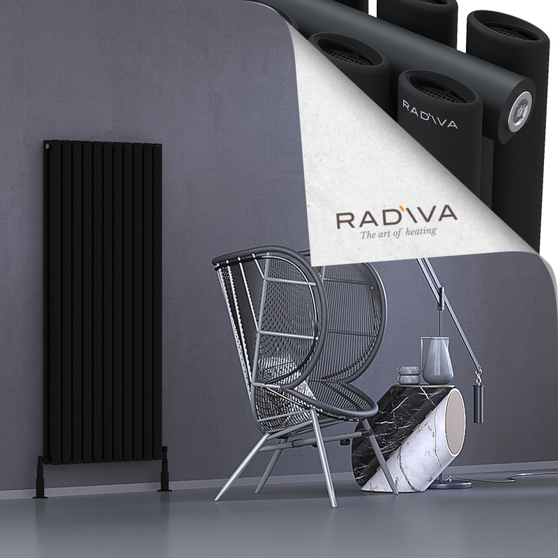 Tano Radiateur En Aluminium 1500x630 Noir