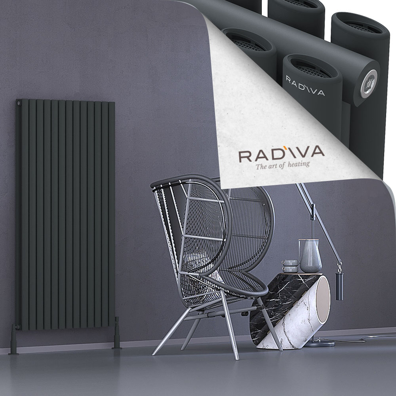 Tano Radiateur En Aluminium 1500x746 Anthracite Foncé