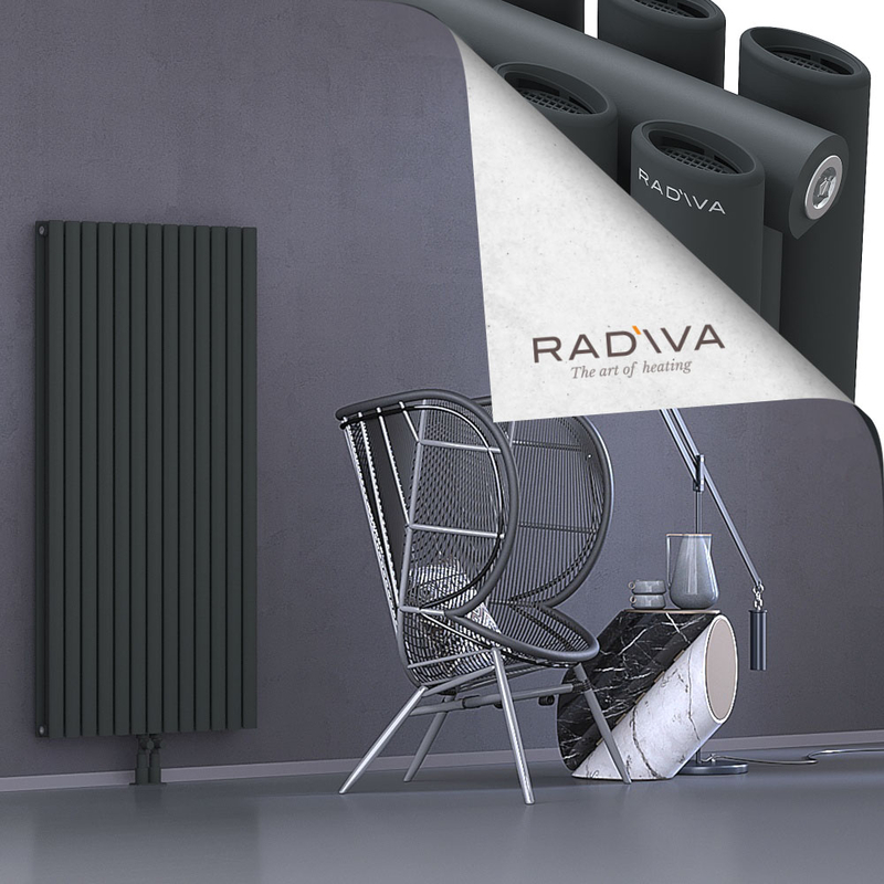 Tano Radiateur En Aluminium 1500x746 Anthracite Foncé