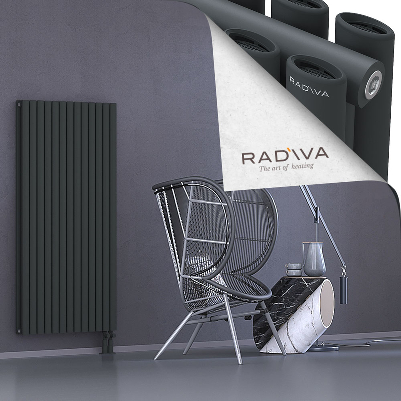 Tano Radiateur En Aluminium 1500x746 Anthracite Foncé