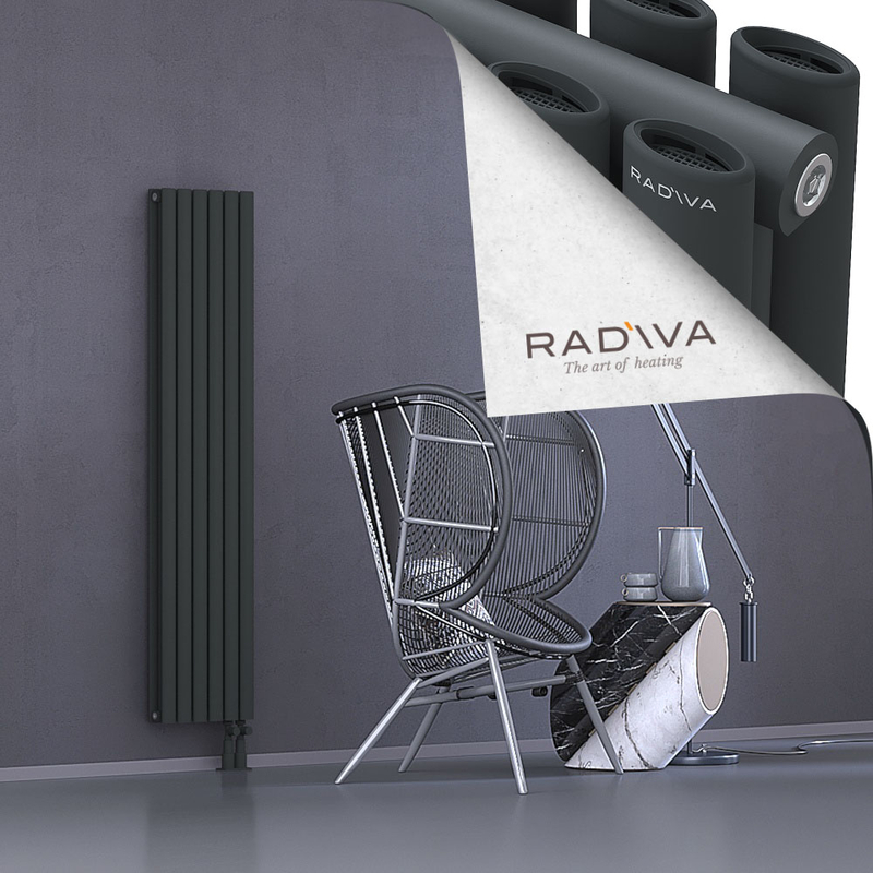 Tano Radiateur En Aluminium 1600x340 Anthracite Foncé