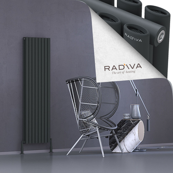 Tano Radiateur En Aluminium 1600x456 Anthracite Foncé - Thumbnail