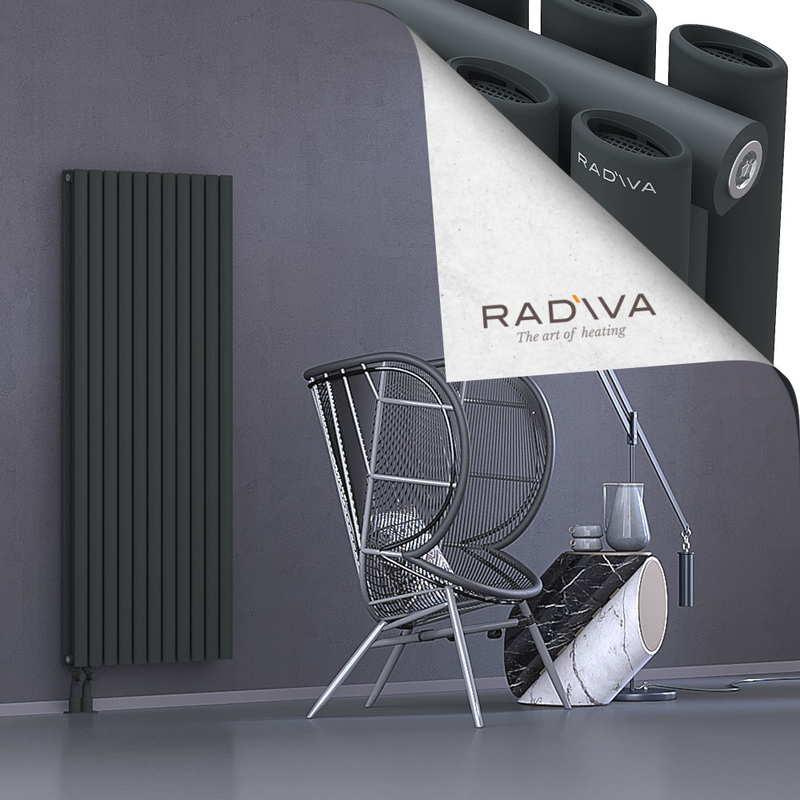 Tano Radiateur En Aluminium 1600x630 Anthracite Foncé