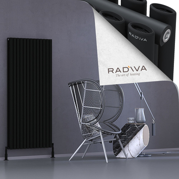 Tano Radiateur En Aluminium 1600x746 Noir - Thumbnail