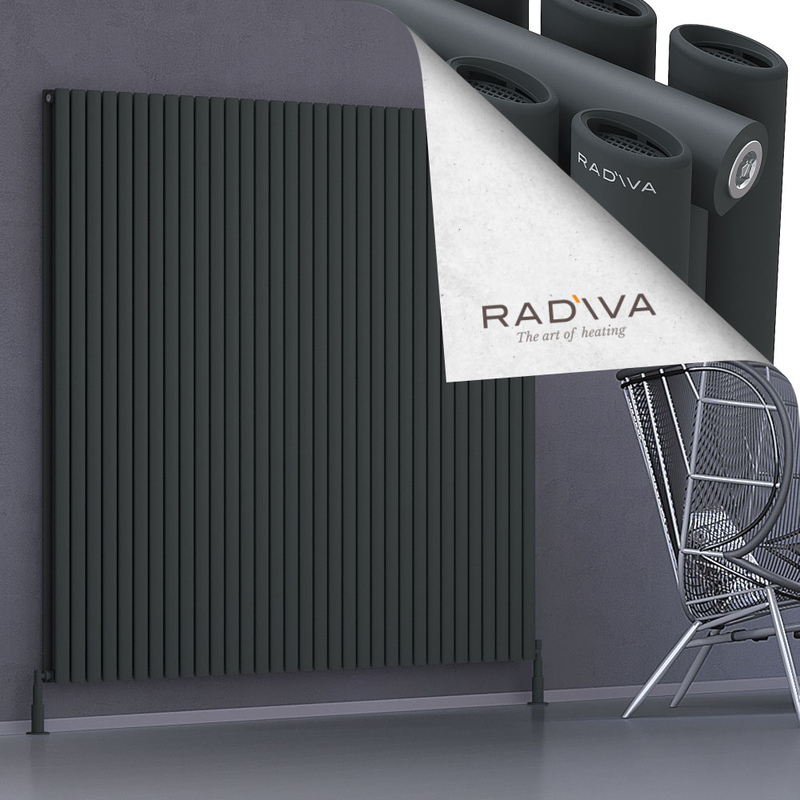 Tano Radiateur En Aluminium 1800x1906 Anthracite Foncé