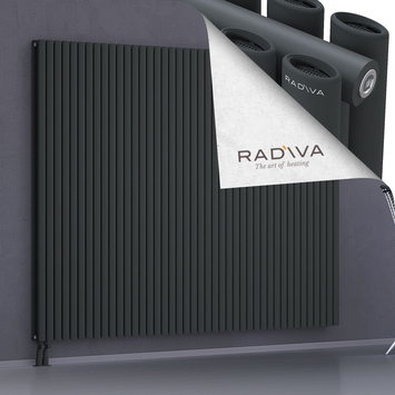 Tano Radiateur En Aluminium 1800x2428 Anthracite Foncé - Thumbnail