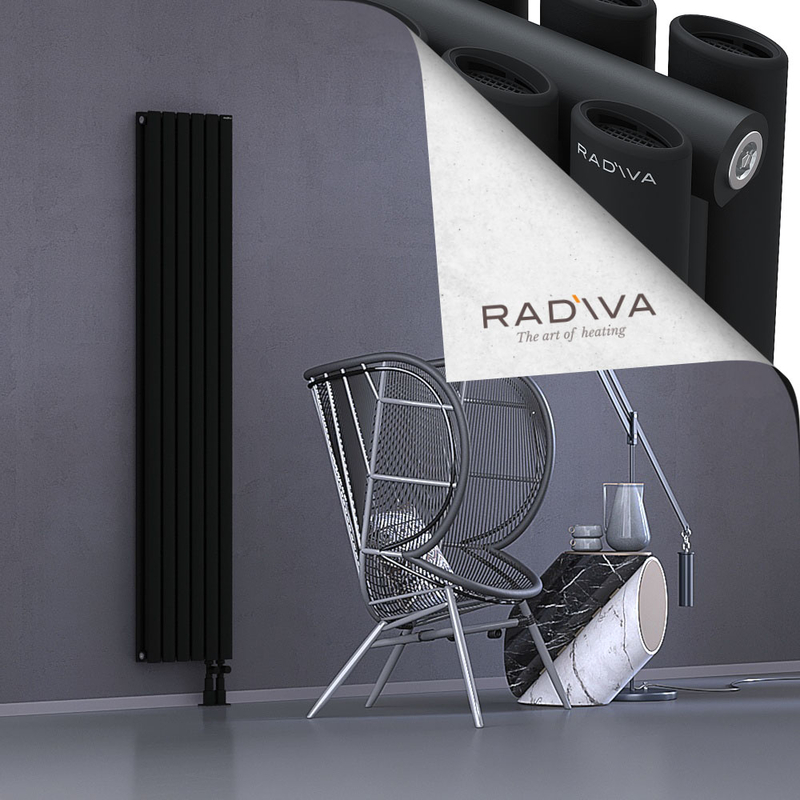 Tano Radiateur En Aluminium 1800x340 Noir