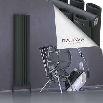 Tano Radiateur En Aluminium 1800x456 Anthracite Foncé - Thumbnail