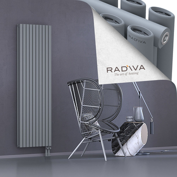 Tano Radiateur En Aluminium 1800x572 Gris - Thumbnail