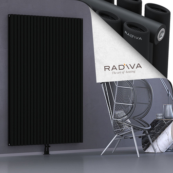 Tano Radiateur En Aluminium 1900x1326 Noir - Thumbnail