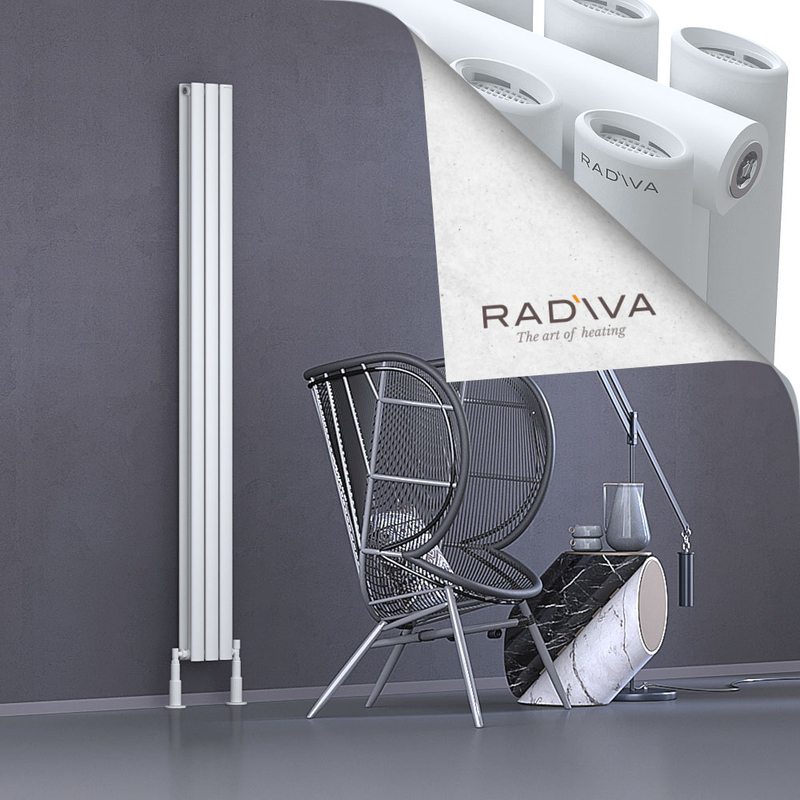 Tano Radiateur En Aluminium 1900x166 Blanc