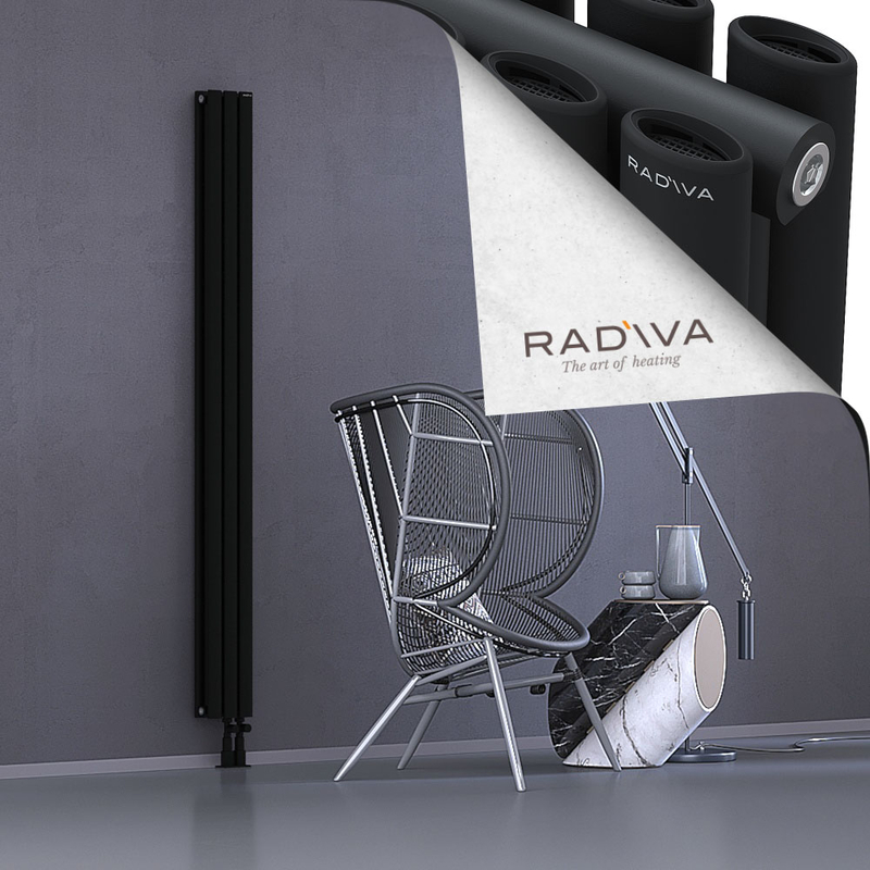 Tano Radiateur En Aluminium 1900x166 Noir