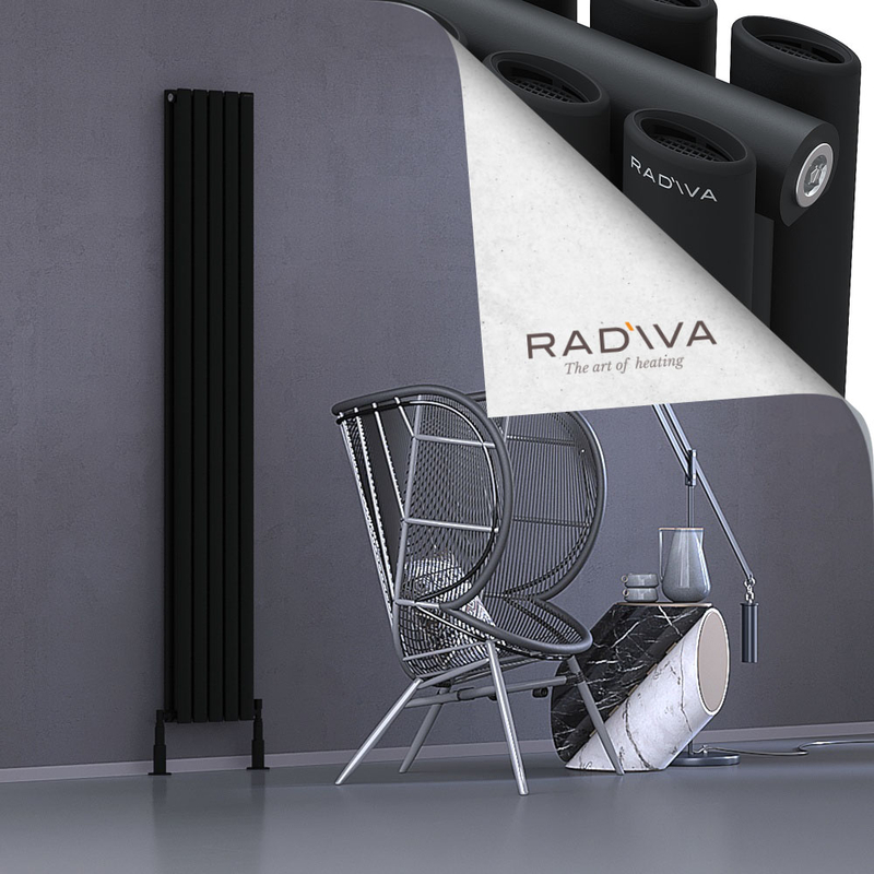 Tano Radiateur En Aluminium 1900x282 Noir