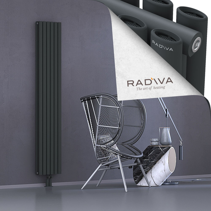 Tano Radiateur En Aluminium 1900x340 Anthracite Foncé