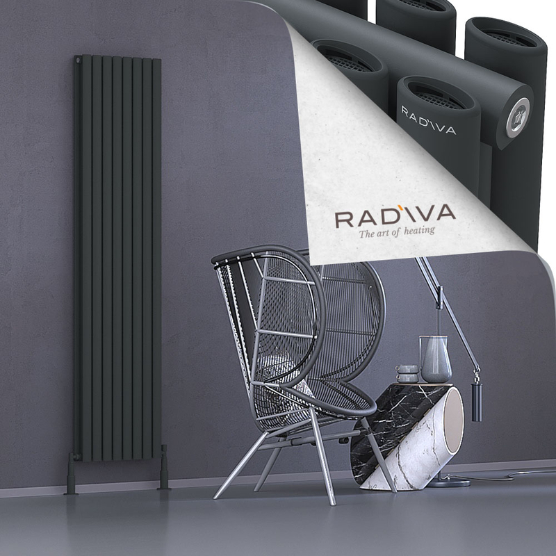 Tano Radiateur En Aluminium 1900x456 Anthracite Foncé