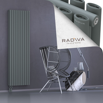 Tano Radiateur En Aluminium 1900x630 Anthracite - Thumbnail