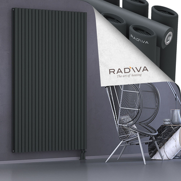 Tano Radiateur En Aluminium 2000x1268 Anthracite Foncé - Thumbnail