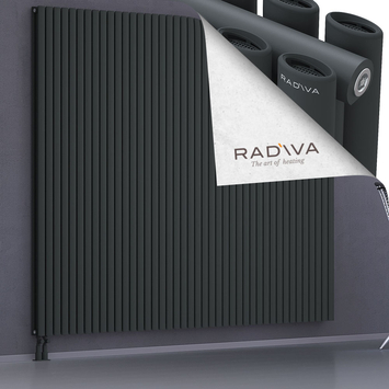 Tano Radiateur En Aluminium 2000x2428 Anthracite Foncé - Thumbnail